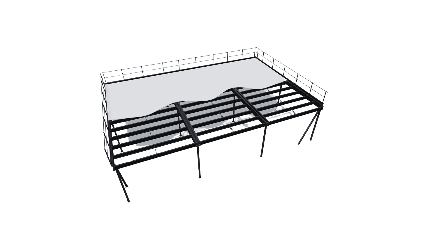 Baseline mezzanine verdiepingsvloer Almacon