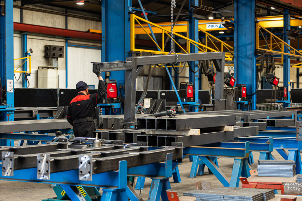 IPE-balken als basis voor uw verdiepingsvloer Almacon