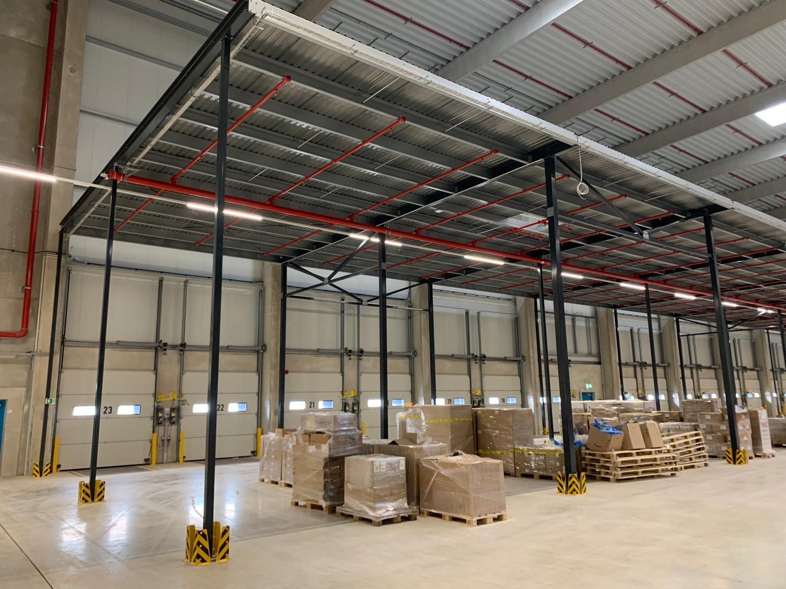 7 Almacon Storage Systems Sprinklerverdiepingsvloer